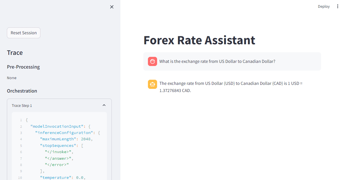 Developing a Generic Streamlit UI to Test Amazon Bedrock Agents